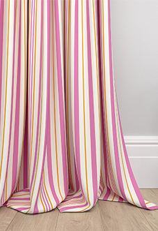 The British Stripe Co. George, Notting Hill No.1 - Made to Measure Curtains